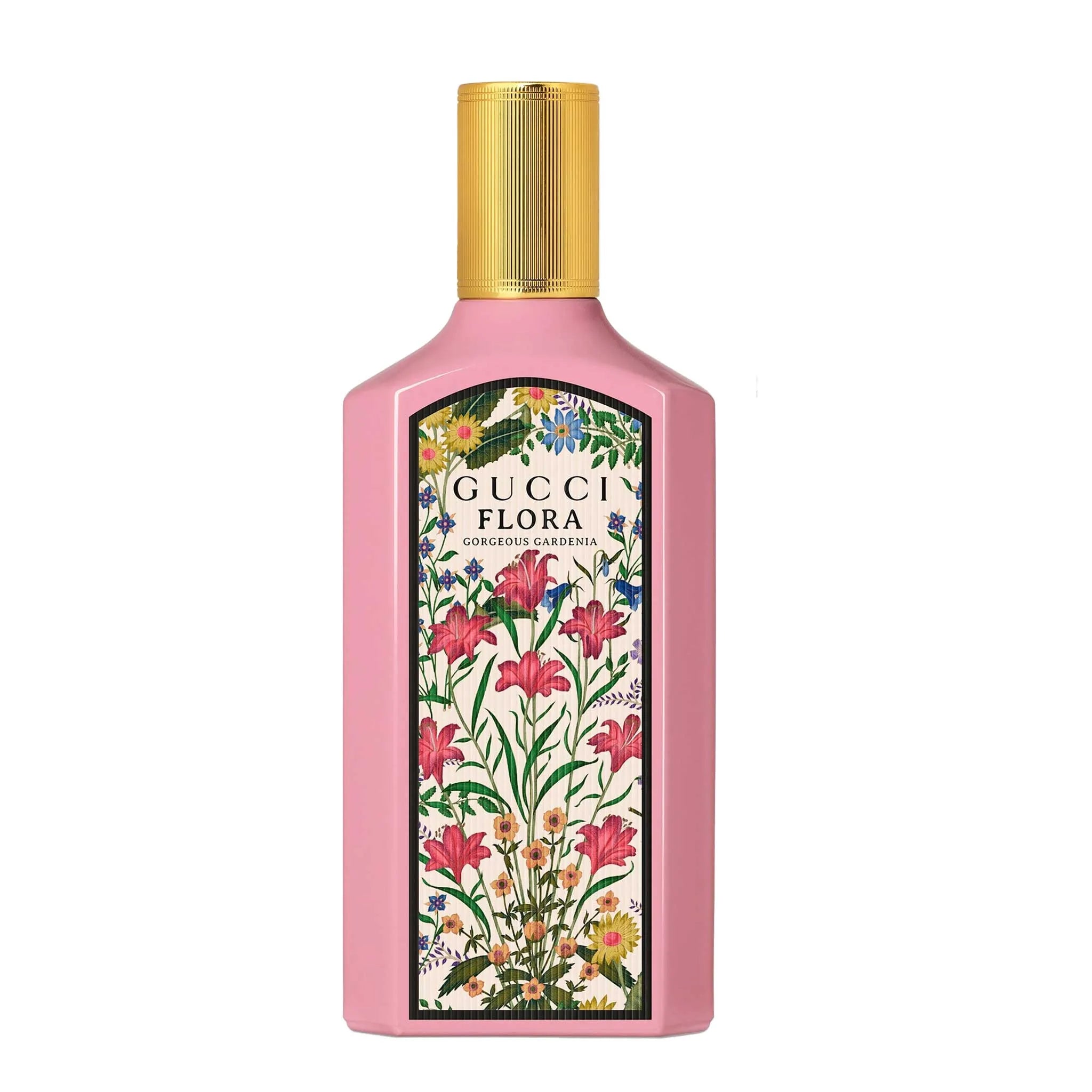 Flora Gorgeous Gardenia Eau De Parfum Gucci - MANZARA STORE - Perfume Available at MANZARA STORE - Gucci - All Products, Flora, Gucci, Woman- Flora Gorgeous Gardenia Eau De Parfum by Gucci Product Description: Flora Gorgeous Gardenia Eau De Parfum by Gucci is a radiant and joyful fragrance that celebrates the beauty of nature. Part of the iconic Gucci Flora collection, this scent is a luxurious blend of fruity, floral, and sweet notes that evoke the elegance and vibrancy of blooming gardenias. Designed for